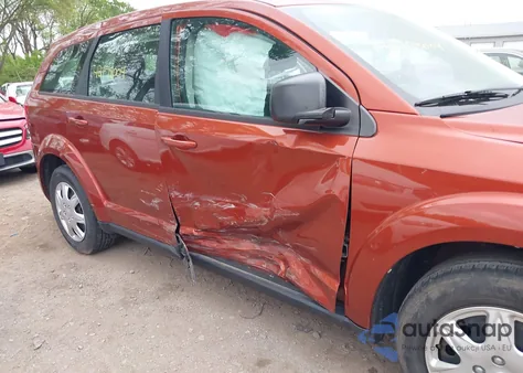 2014 Dodge Journey American Value Pkg z USA, uszkodzony, nr VIN 3C4PDCABXET285627